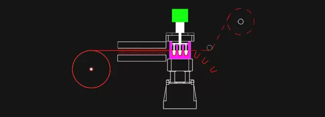 塑料杯热成型机